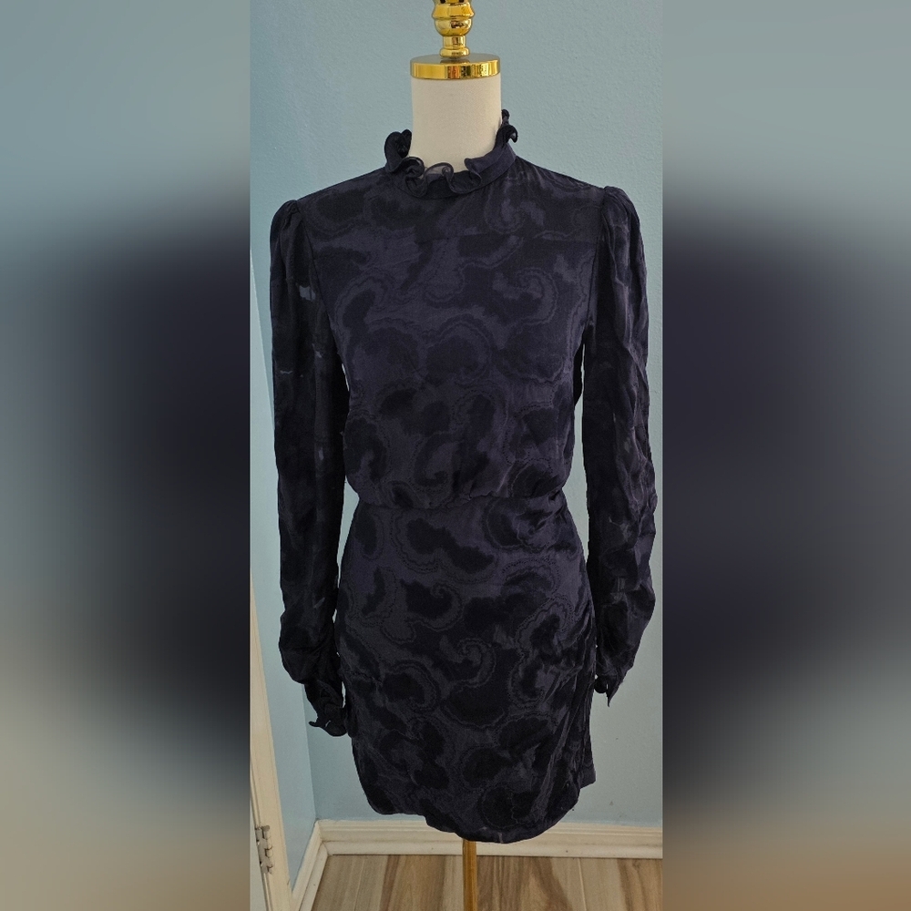 SALONI Navy Blue Dress